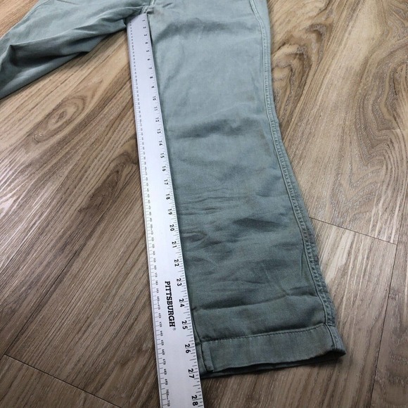 J. Crew Womens Sunday Slim Chino Light Olive Casual Size 0 - Picture 5 of 8